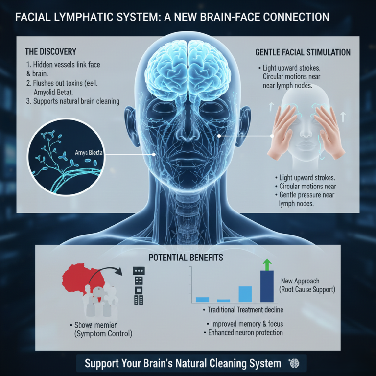 Scientists Discover Hidden Brain-Boosting Pathway in the Face