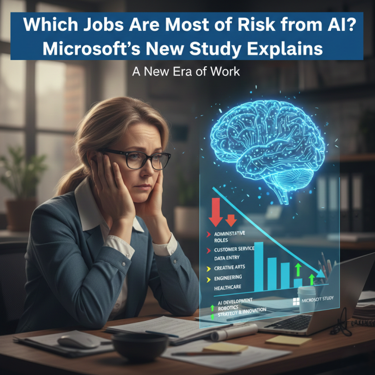 Which Jobs Are Most at Risk from AI? Microsoft’s New Study Explains