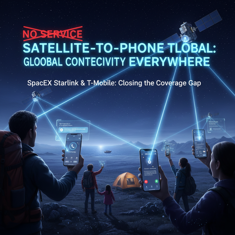 “No Service” Could Soon Disappear Thanks to Satellite-to-Phone Tech