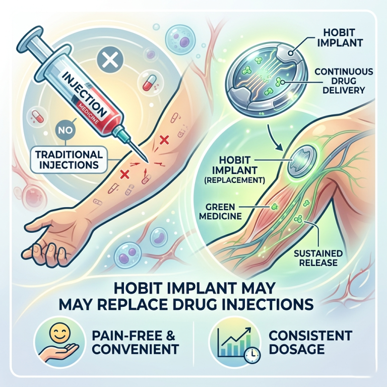 HOBIT Biohybrid Implant Could Change Chronic Disease Treatment