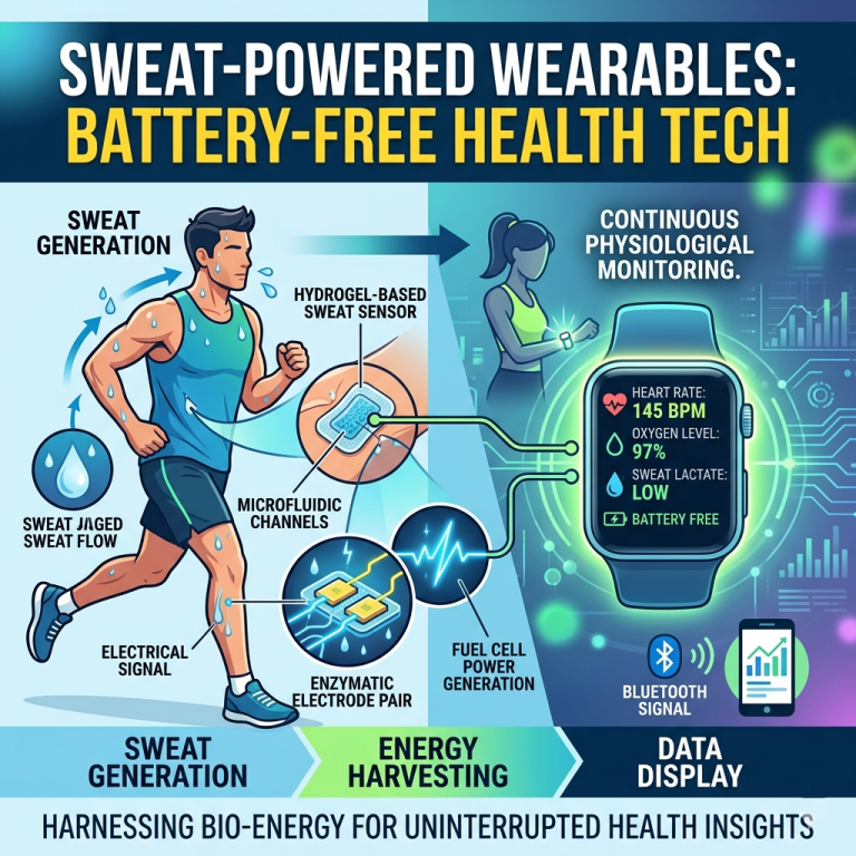 What If Your Sweat Could Charge Your Devices?